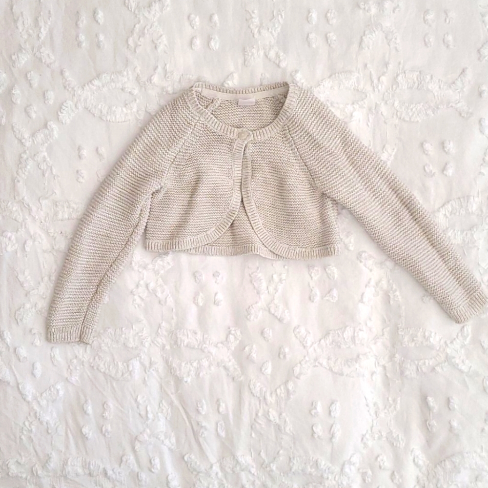 baby GAP cropped sweater Size: 3years